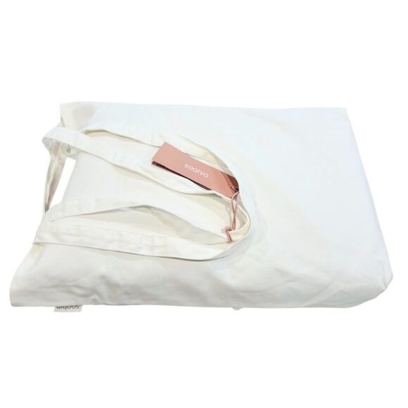 Saatva Heritage Flax Linen Queen Duvet Cover and Sham Pillow Case Set Beige - Picture 2 of 12